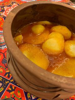 صورة لوصفة طاجن لحمة بالبطاطس