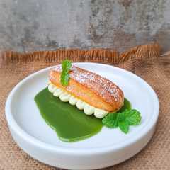 Matcha Eclair-レシピのメイン写真