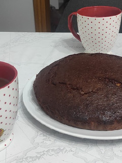 Foto principal de Bizcocho de yogur y chocolate