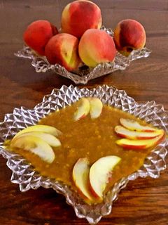 عکسی از دستور رب هلو زعفرانی Peach saffron paste