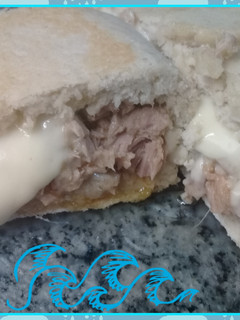 Una foto de Calzone de atún Lucía