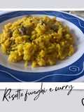 Mushroom and Curry Risotto