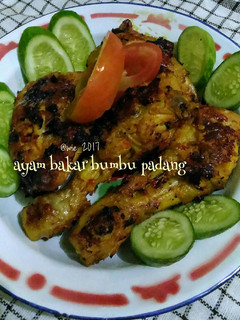 Foto resep Ayam bakar bumbu padang