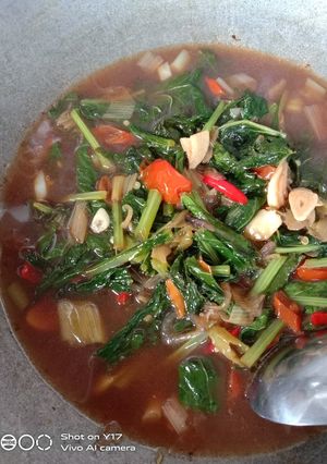 Foto resep Oseng sawi (pemula)