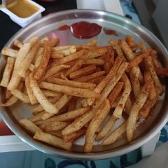 A picture of French fries.