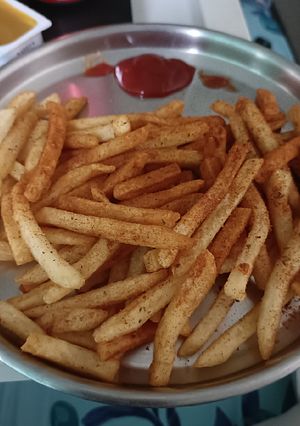 A picture of French fries.