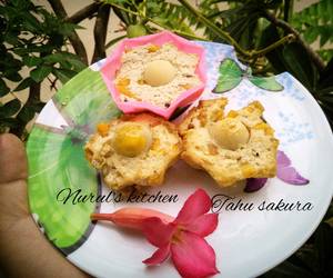 Masakan Unik Tahu sakura telur puyuh Ala Warung