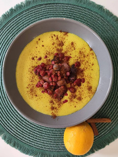 Foto de Papas de Aveia e Curcuma