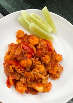 Foto resep Udang Asam Manis