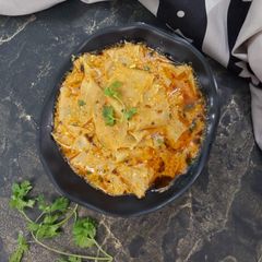 A picture of Rajasthani Papad Curry.