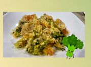 A picture of chicken and broccoli mayonnaise