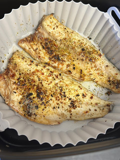 Una foto de Lubina en Airfryer