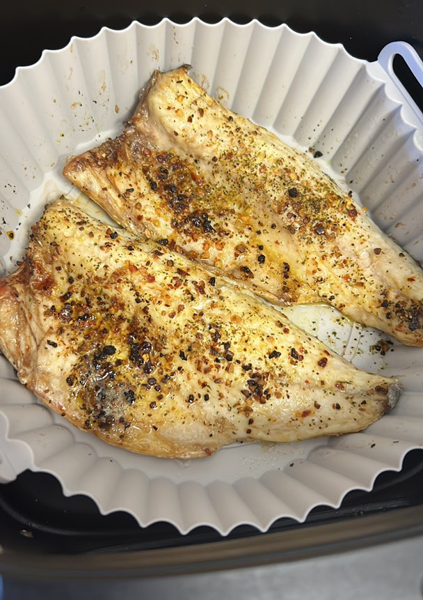 Una foto de Lubina en Airfryer