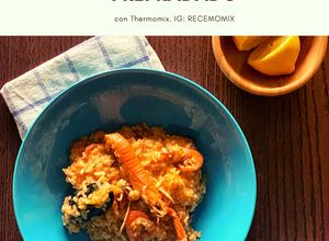Foto principal de Arroz de marisco preparado con Thermomix
