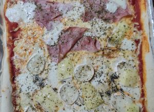 Una foto de Masa de pizza italiana con la panificadora del Lidl