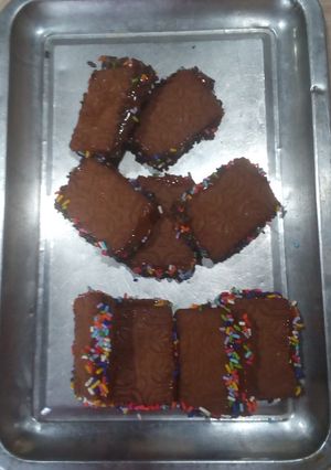 Una foto de Choco alfajor