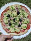 🌿Galette Fajitas ''Comme une pizza'' (sans gluten)