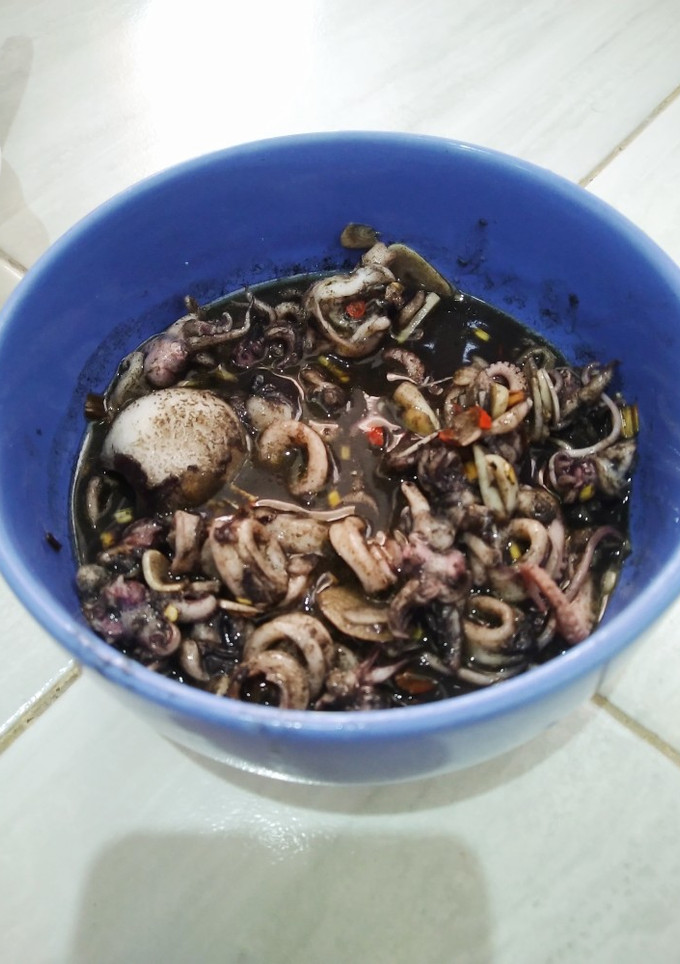 Foto resep Cumi Tinta Hitam