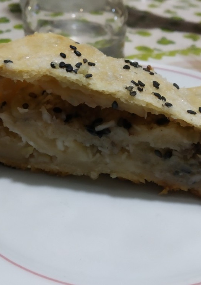Una foto de Strudel vegano