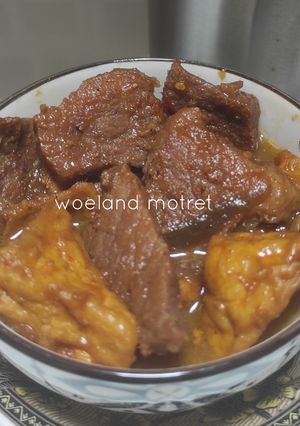 Foto resep Semur Tahu Daging Sapi