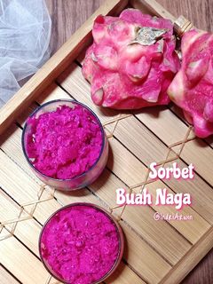 Foto resep Sorbet Buah Naga Merah