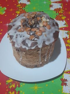 Una foto de Pan dulce navideño fácil