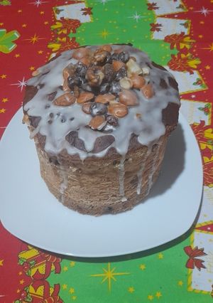 Una foto de Pan dulce navideño fácil