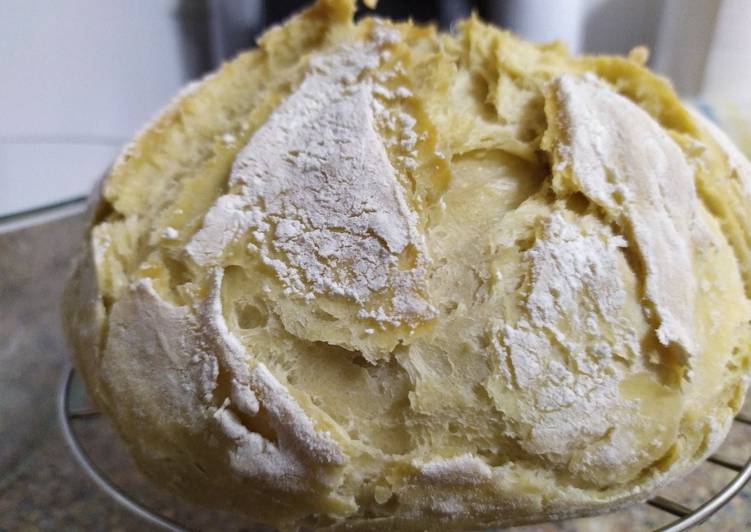 Pan casero con harina de trigo "normal"