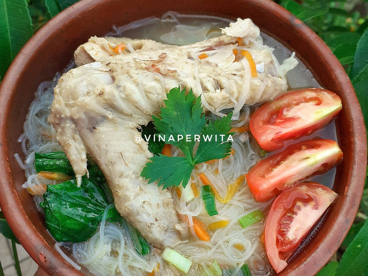 Anti Ribet, Memasak Bihun Rebus Ayam Kampung Rumahan