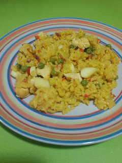 Una foto de Arroz señorito al horno