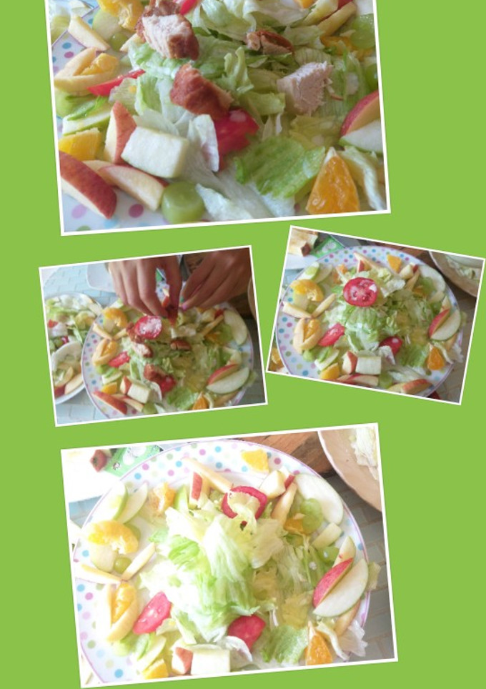 Una foto de Ensalada fácil y saludable!¡*