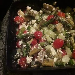 A picture of Asparagus salad.