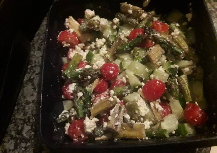 Step-by-Step Guide to Prepare Speedy Asparagus salad
