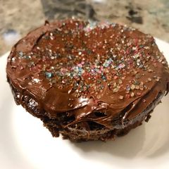 Low Carb (Keto-Friendly) Big Nutella Cupcake A picture of Low Carb (Keto-Friendly) Big Nutella Cupcake.