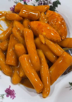 Foto resep Creamy Saus Tteokbokki Homemade