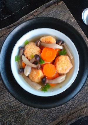 Foto resep Sup Bola Tahu & Jamur