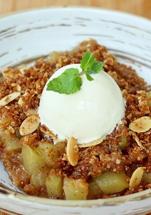 Foto resep Apple Crumble