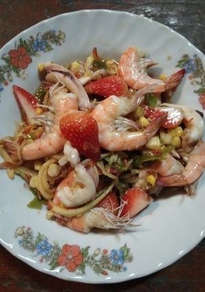 รูปของ ส้มตำรวมมิตรทะเล