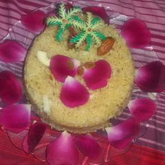 A picture of Jaggery Rice.