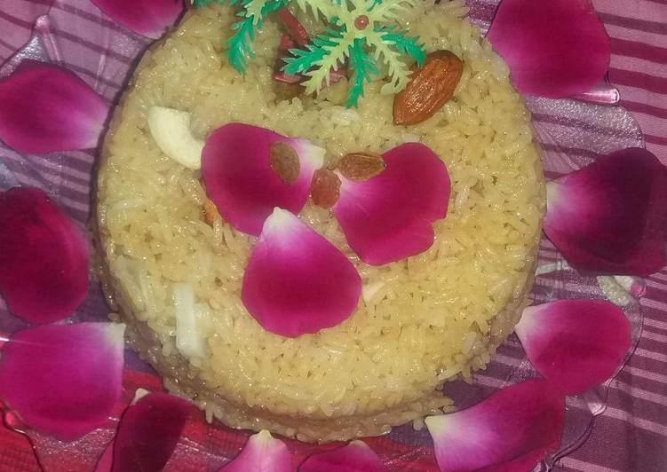 Recipe of Quick Jaggery Rice