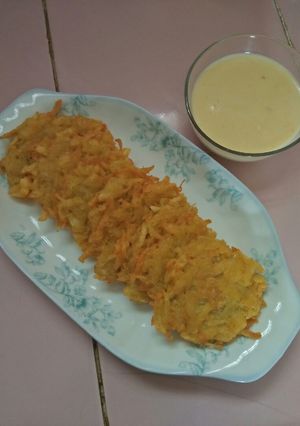 Foto resep Cheesy Potato fritter