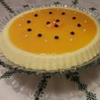 Postre de leche y naranja