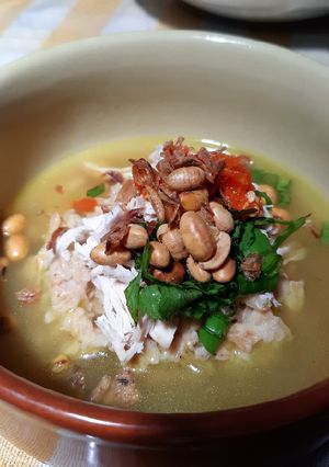 Foto resep Bubur Oatmeal Ayam