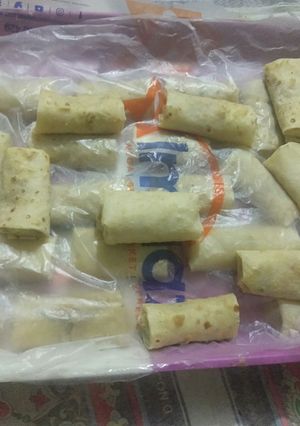 A picture of Noodles Spring Roll.