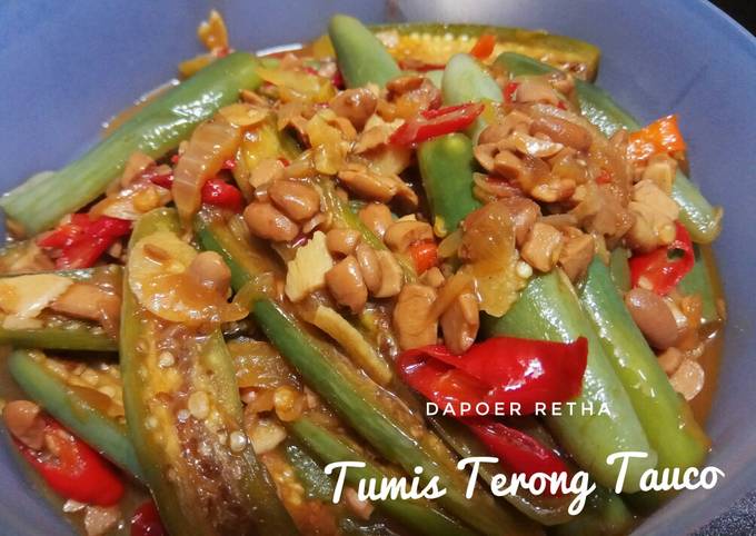 Resep Terong Tumis Tauco Oleh Retha Cookpad