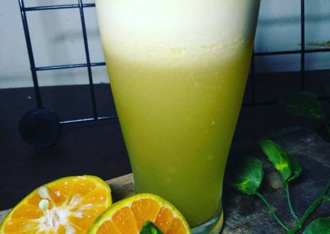 Easiest Way to Make Perfect Orange juice/jus jeruk