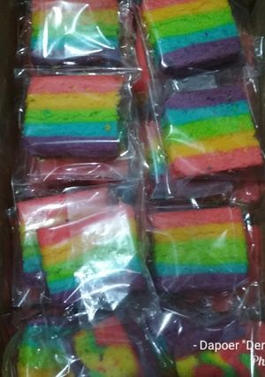 Foto resep Bolu kukus pelangi