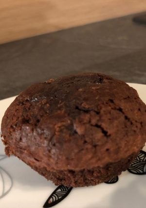 Une photo de Mufins au cœur de chocolat
