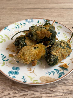 Una foto de Jalapeños rellenos
