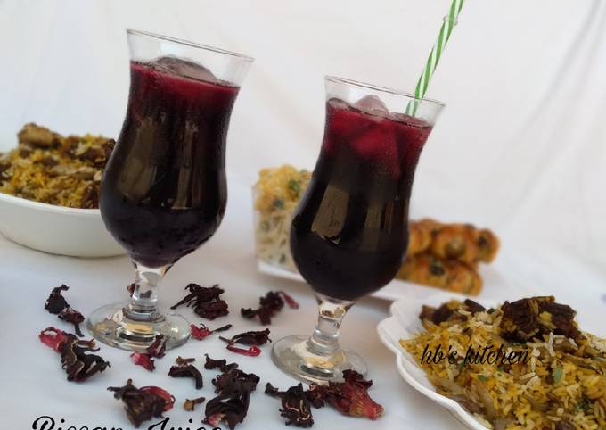 Bissap juice Recipe by Hussaina Abdullahee - Cookpad